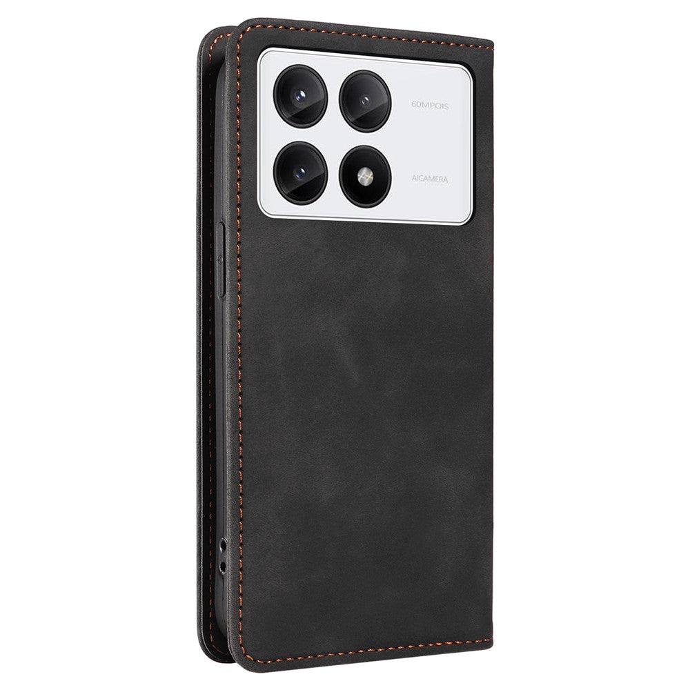 BETOPNICE 003 For Xiaomi Redmi K70E 5G / Poco X6 Pro 5G Case RFID Blocking Phone Stand Cover