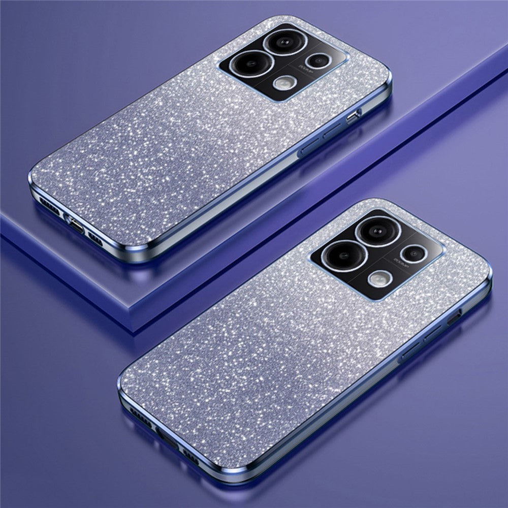 For Xiaomi Poco X6 5G / Redmi Note 13 Pro 5G Case Electroplating Astronaut Kickstand Phone Cover