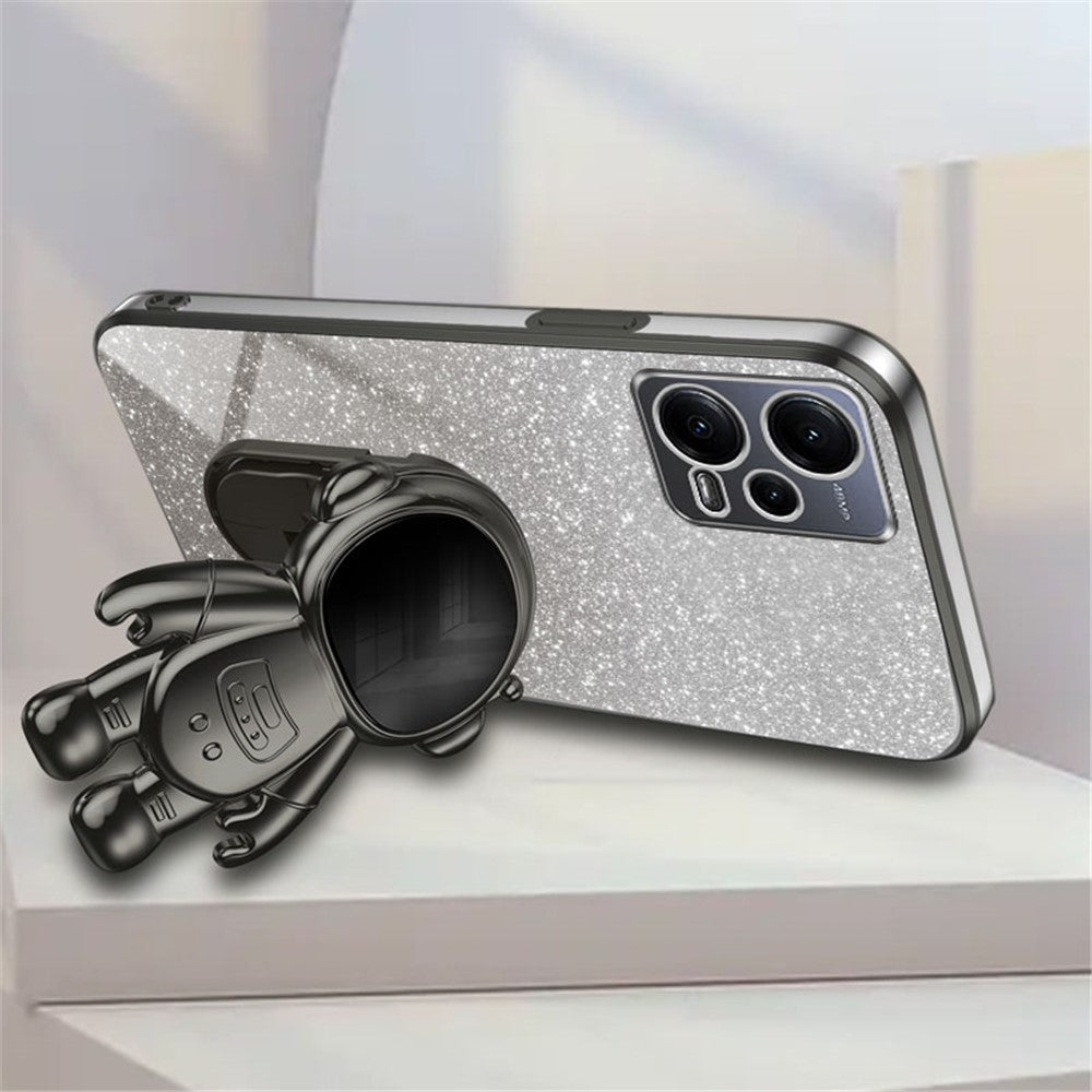 For Xiaomi Redmi Note 12 5G (Global) / Poco X5 5G Astronaut Kickstand Case PC+TPU Phone Cover