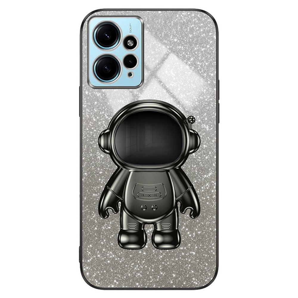 Xiaomi Redmi Note 12 4G-skal Söt Astronaut Stöd Anti-fall Mobilskal