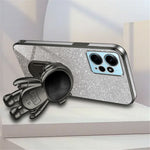 For Xiaomi Redmi Note 12 4G Case Cute Astronaut Kickstand Anti-drop Cell Phone Cover