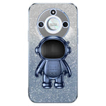 For Honor X50 5G Glitter Powder PC+TPU Case Astronaut Kickstand Phone Cover