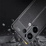 For Xiaomi Redmi Note 13 4G Case Litchi Texture Soft TPU Phone Cover