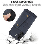 For Xiaomi Redmi 13C 4G / Poco C65 4G Kickstand Case Card Holder Leather + TPU Cover