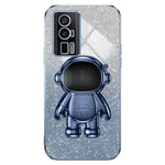 Xiaomi Redmi K60 5G / K60 Pro 5G / Poco F5 Pro 5G-skal PC+TPU-mobilskydd med Astronaut-stativ