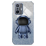 For Xiaomi 11T Pro 5G / 11T 5G Case PC+TPU Phone Cover with Astronaut Kickstand