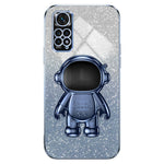 For Xiaomi Redmi Note 11S 4G Astronaut Kickstand Case PC+TPU Phone Cover