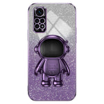 For Xiaomi Redmi Note 11S 4G Astronaut Kickstand Case PC+TPU Phone Cover
