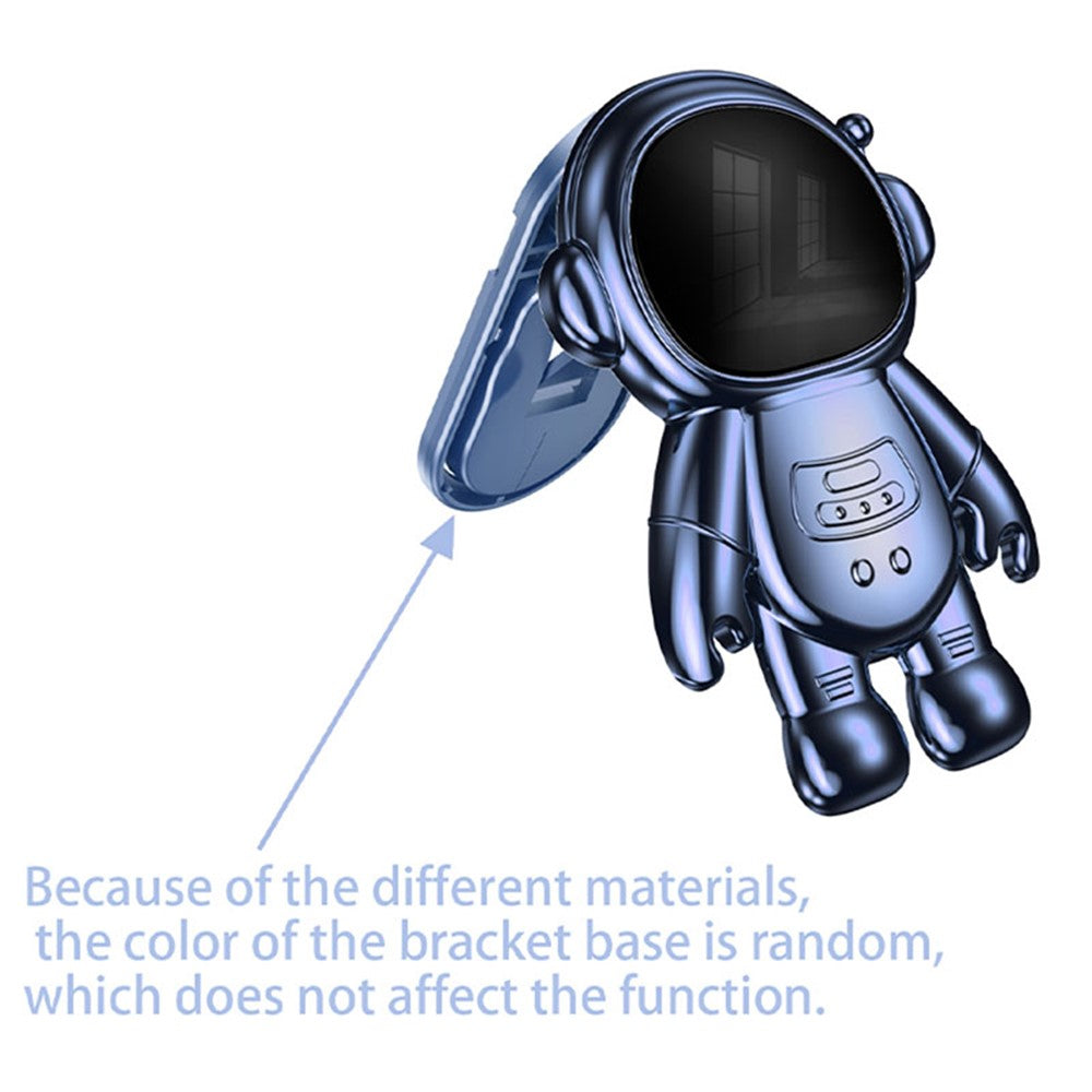 Phone Case for Xiaomi Redmi 12 4G Shockproof PC+TPU Phone Cover with Astronaut Kickstand
