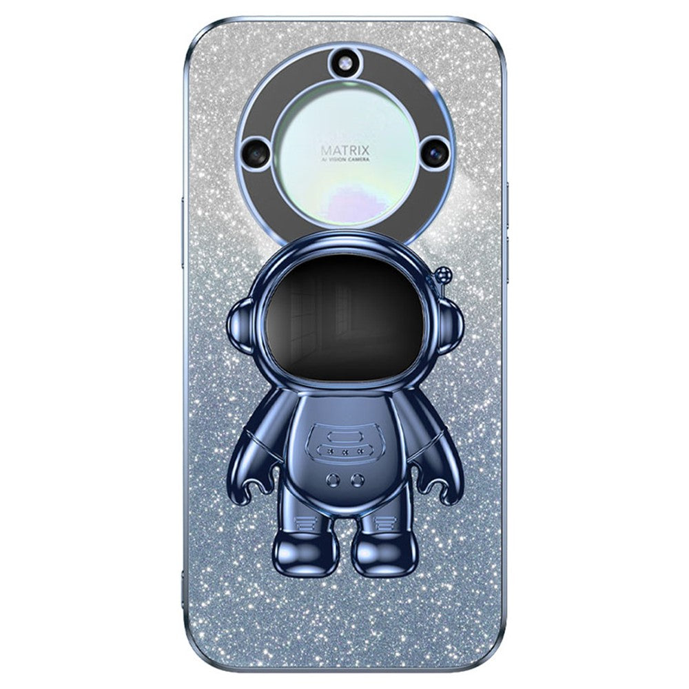 For Honor X40 5G Cases Slim-Fit PC+TPU Mobile Phone Cover with Astronaut Kickstand