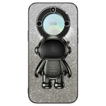 For Honor X40 5G Cases Slim-Fit PC+TPU Mobile Phone Cover with Astronaut Kickstand