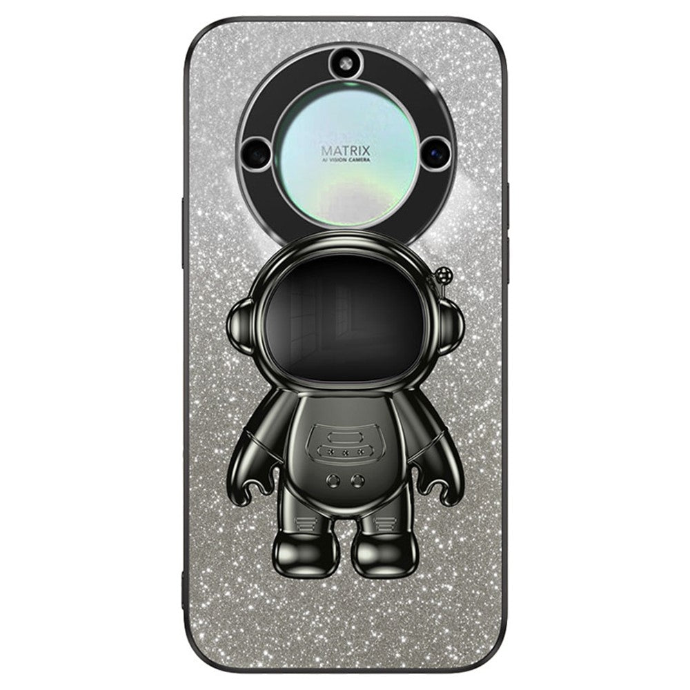 For Honor X40 5G Cases Slim-Fit PC+TPU Mobile Phone Cover with Astronaut Kickstand
