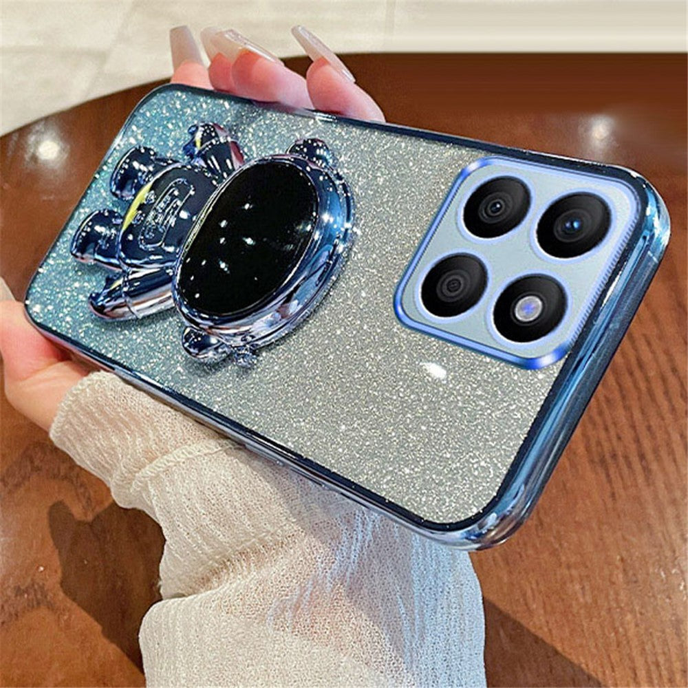 For Honor X8b 4G Astronaut Kickstand PC+TPU etui Støvtæt mobiltelefon bagcover