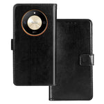 IDEWEI Til Honor X9b 5G / Magic6 Lite 5G Etui PU Læder Folio Telefoncover Crazy Horse Tekstur