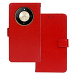 IDEWEI Til Honor X9b 5G / Magic6 Lite 5G Etui PU Læder Folio Telefoncover Crazy Horse Tekstur