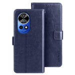 IDEWEI For Huawei nova 12 Pro 5G / nova 12 Ultra 5G Case Crazy Horse Texture Flip Stand Anti-scratch Phone Cover