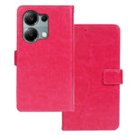 IDEWEI For Xiaomi Redmi Note 13 Pro 4G / Poco M6 Pro 4G Case Crazy Horse Texture Leather Cellphone Cover