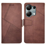 IDEWEI For Xiaomi Redmi Note 13 Pro 4G / Poco M6 Pro 4G Case Calf Texture Card Holder Phone Cover