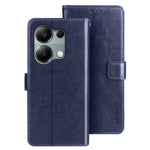 IDEWEI For Xiaomi Redmi Note 13 Pro 4G / Poco M6 Pro 4G Case Magnetic Clasp Leather Anti-fall Phone Cover