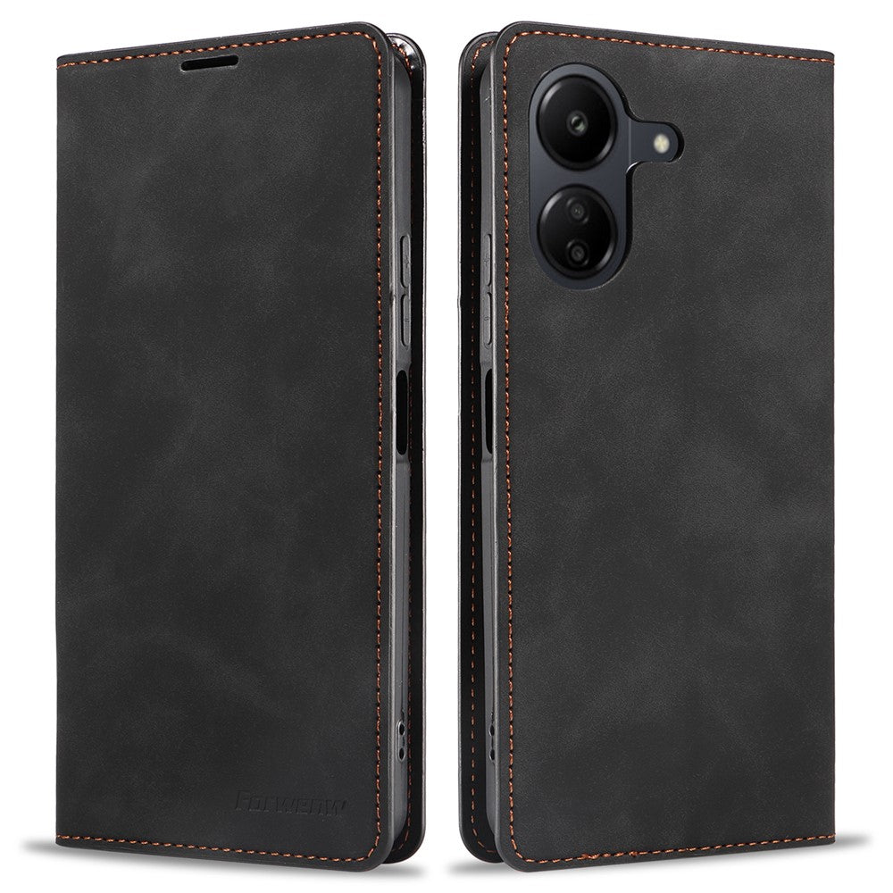 FORWENW Fantasy Series for Xiaomi Redmi 13C 4G / Poco C65 4G Case PU Leather Stand Wallet Phone Cover
