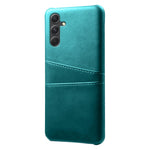 Stødsikkert telefoncover til Samsung Galaxy A55 5G PU læder+PC cover med dobbelt kortplads