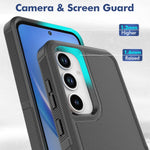 For Samsung Galaxy A55 5G Case PC+TPU 2-in-1 Shockproof Protective Phone Cover