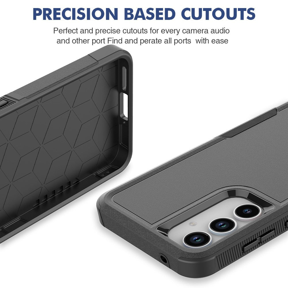 For Samsung Galaxy A55 5G Case PC+TPU 2-in-1 Shockproof Protective Phone Cover