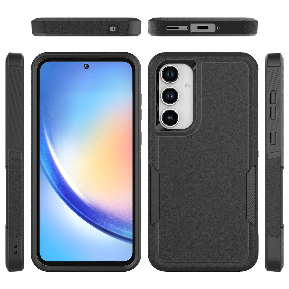 For Samsung Galaxy A55 5G Case PC+TPU 2-in-1 Shockproof Protective Phone Cover