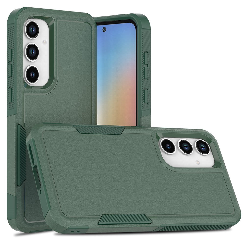 For Samsung Galaxy A55 5G Case PC+TPU 2-in-1 Shockproof Protective Phone Cover