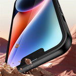 For Samsung Galaxy S23 FE Case Shockproof TPU+PU Cell Phone Cover Built-in Metal Sheet