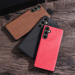 For Samsung Galaxy S23 FE Case Drop-resistant Cloth+PC Protective Shell