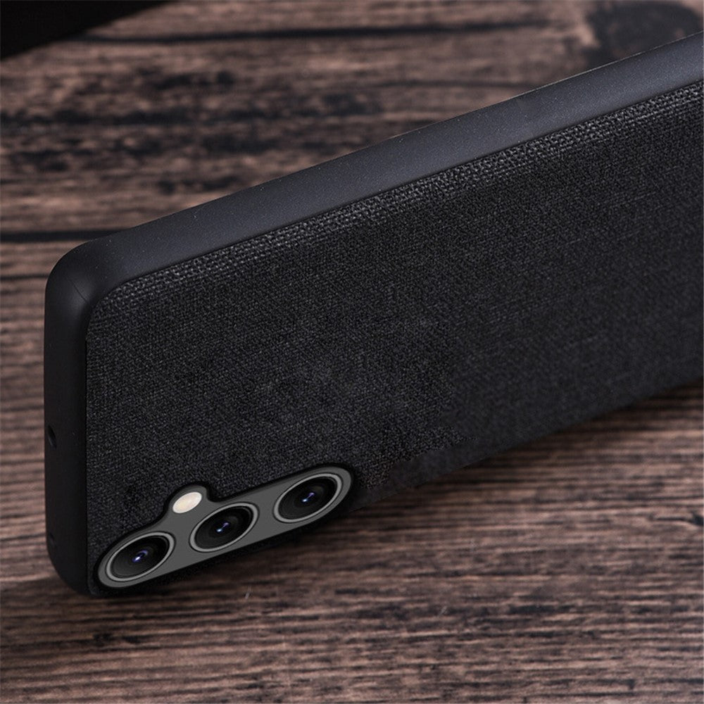 For Samsung Galaxy S23 FE Case Drop-resistant Cloth+PC Protective Shell
