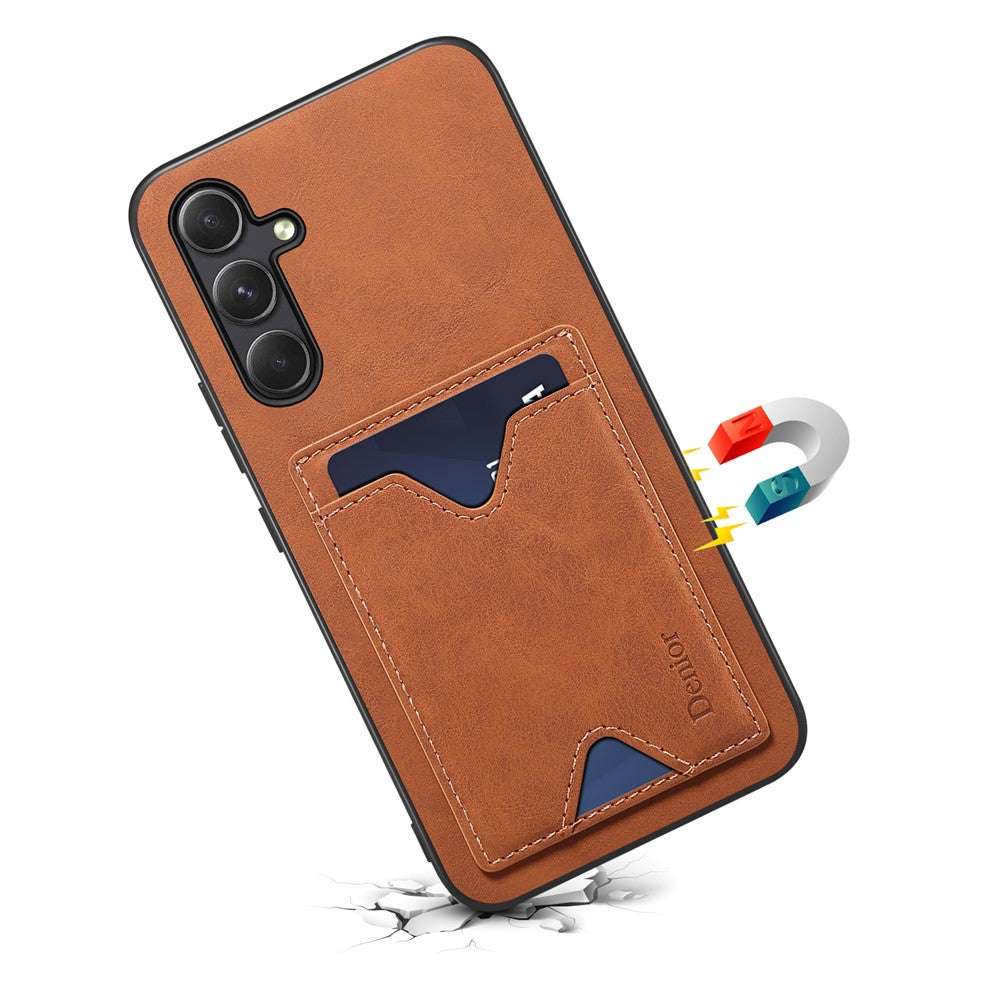 DENIOR til Samsung Galaxy A15 5G Cover med Støttefod og Kortlomme