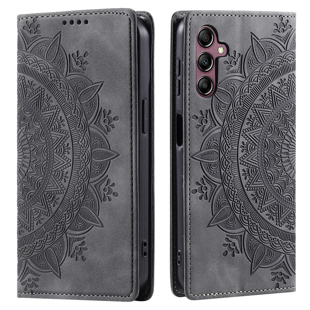 Til Samsung Galaxy A35 5G Cover Læder Pung Flip Cover Magnetisk Automatisk Lukning