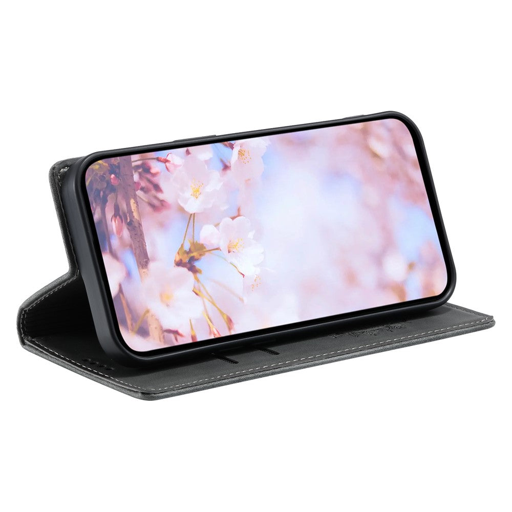 Til Samsung Galaxy A35 5G Cover Læder Pung Flip Cover Magnetisk Automatisk Lukning