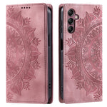 Til Samsung Galaxy A35 5G Cover Læder Pung Flip Cover Magnetisk Automatisk Lukning