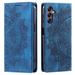 Til Samsung Galaxy A35 5G Cover Læder Pung Flip Cover Magnetisk Automatisk Lukning