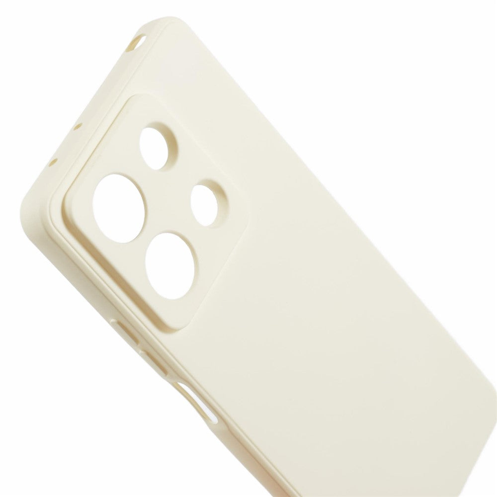 For Xiaomi Redmi Note 13 Pro 5G / Poco X6 5G TPU Phone Cover Rubberized Case with Soft Fiber Lining