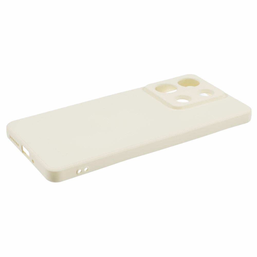 For Xiaomi Redmi Note 13 5G Phone Cover Rubberized TPU Soft Fiber Lining Back Case