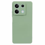 For Xiaomi Redmi Note 13 5G Phone Cover Rubberized TPU Soft Fiber Lining Back Case