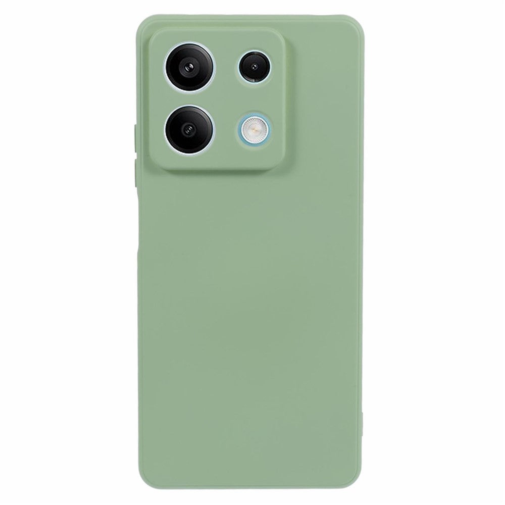Xiaomi Redmi Note 13 5G mobilskal Gummerat TPU Mjukt Fiberfoder Baksida Skal