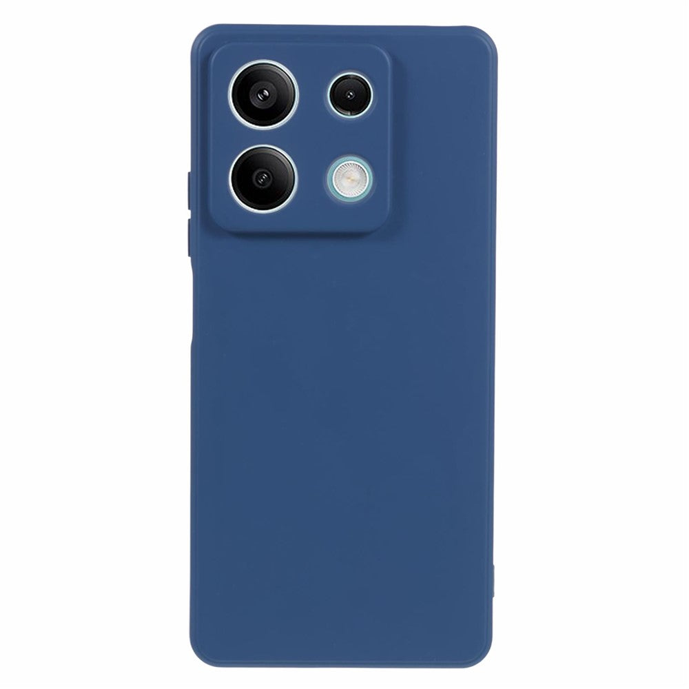 For Xiaomi Redmi Note 13 5G Phone Cover Rubberized TPU Soft Fiber Lining Back Case