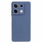 Xiaomi Redmi Note 13 5G mobilskal Gummerat TPU Mjukt Fiberfoder Baksida Skal