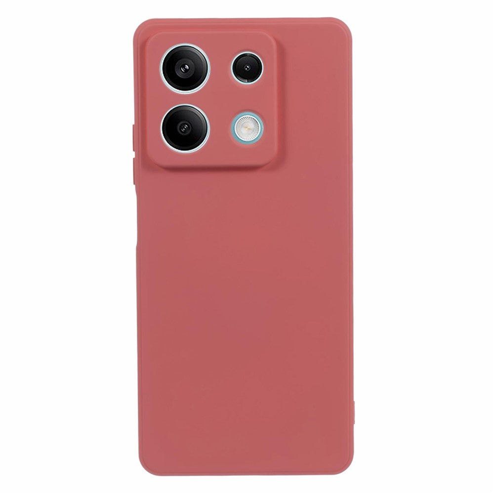 Xiaomi Redmi Note 13 5G mobilskal Gummerat TPU Mjukt Fiberfoder Baksida Skal
