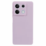 For Xiaomi Redmi Note 13 5G Phone Cover Rubberized TPU Soft Fiber Lining Back Case