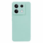 For Xiaomi Redmi Note 13 5G Phone Cover Rubberized TPU Soft Fiber Lining Back Case