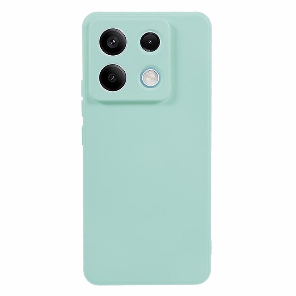 Xiaomi Redmi Note 13 5G mobilskal Gummerat TPU Mjukt Fiberfoder Baksida Skal