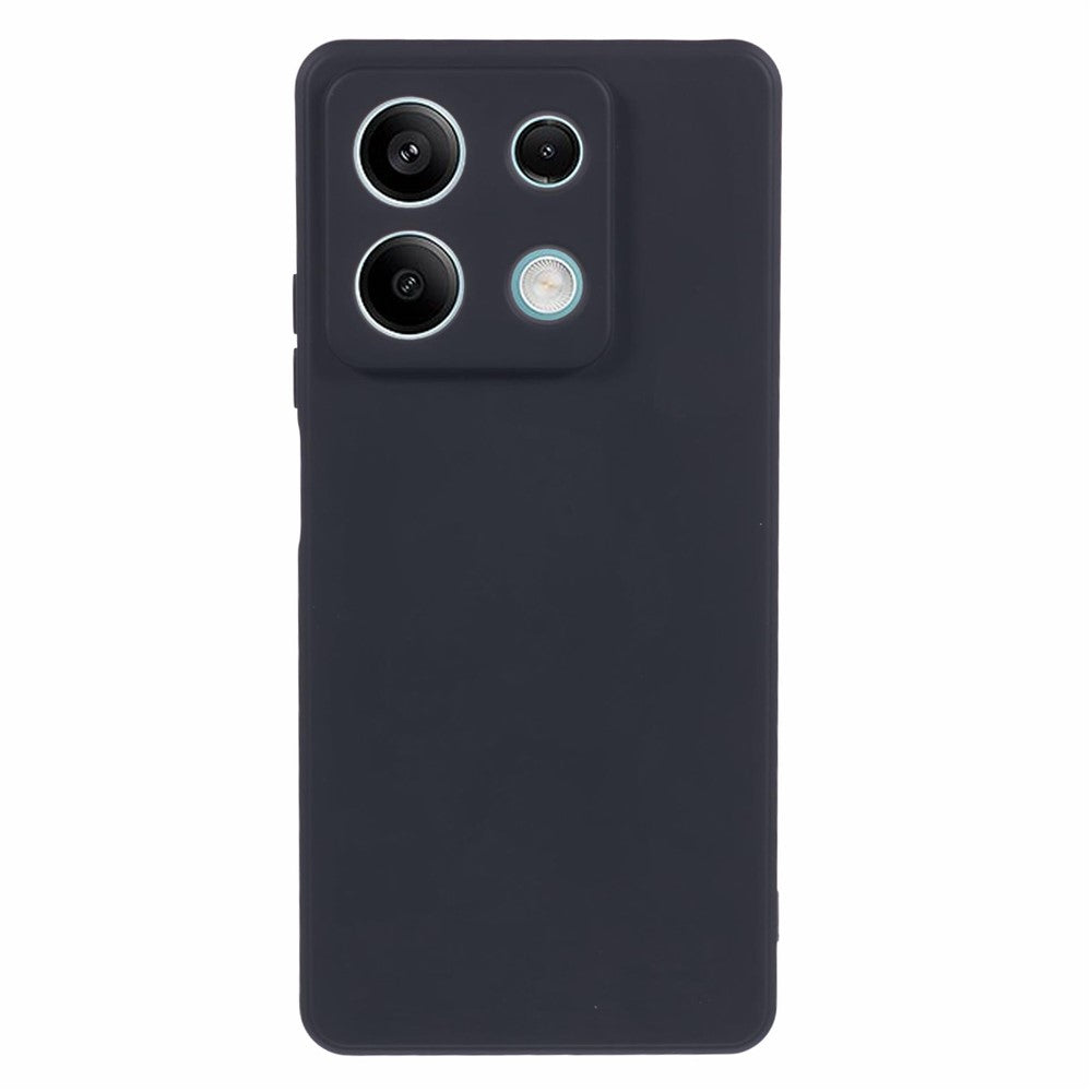 For Xiaomi Redmi Note 13 5G Phone Cover Rubberized TPU Soft Fiber Lining Back Case
