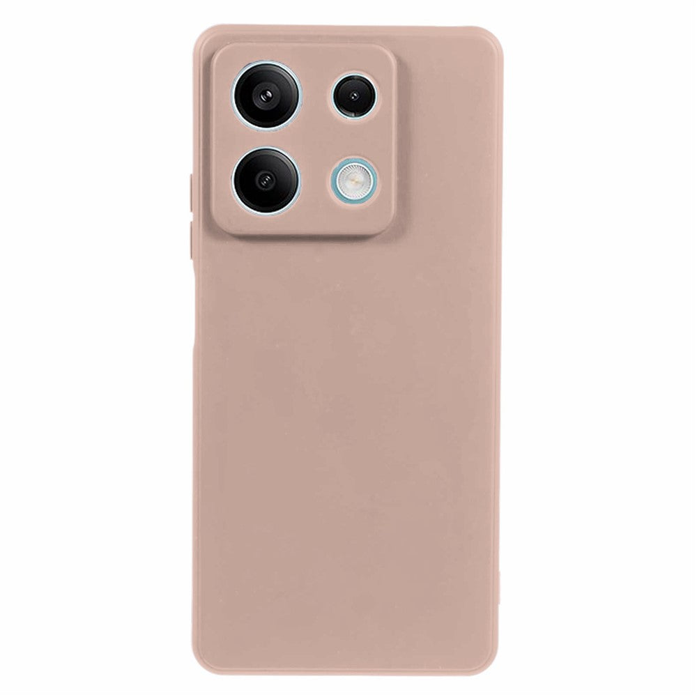 For Xiaomi Redmi Note 13 5G Phone Cover Rubberized TPU Soft Fiber Lining Back Case