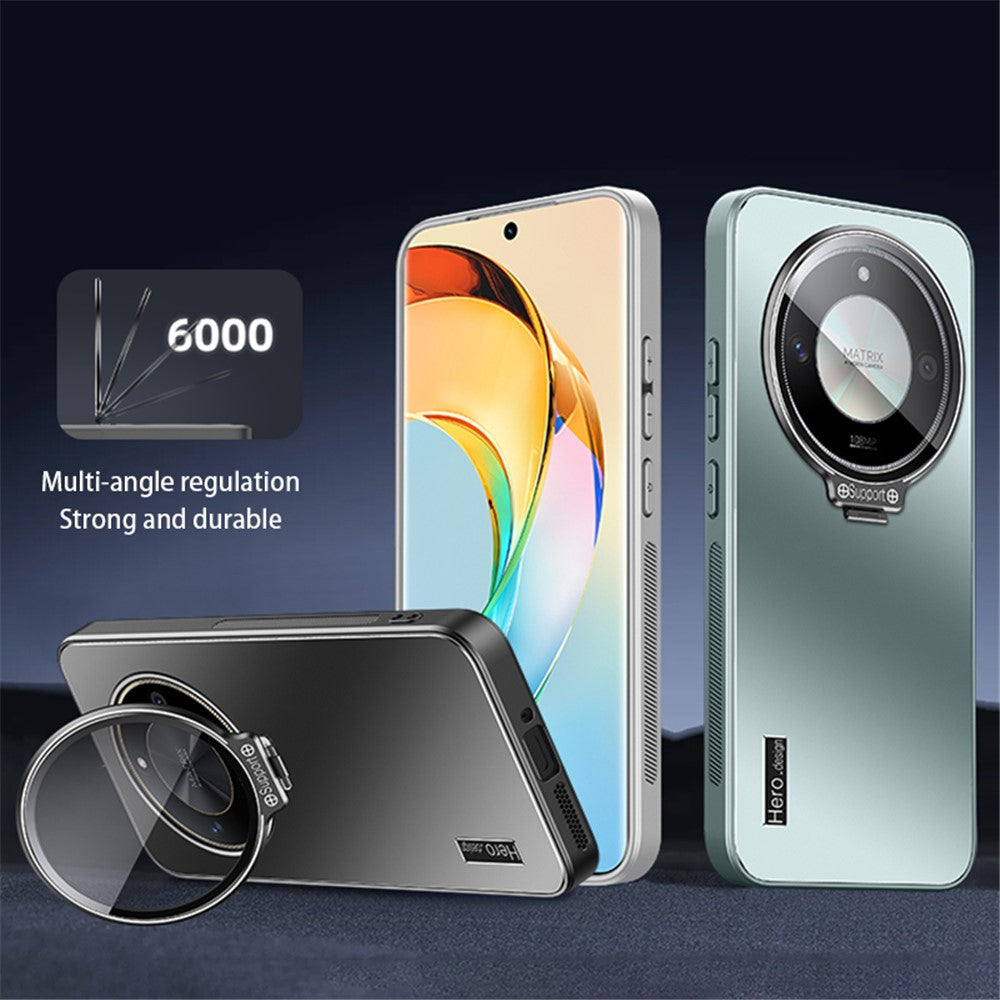For Honor X50 5G / X50 Pro 5G / X50 GT 5G Case Anti-scratch TPU+PC Phone Shell with Hidden Kickstand